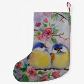Petite Chaussette De Noël Oiseaux mignons Stocking de Noël (Dos)