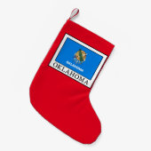 Petite Chaussette De Noël Oklahoma (Devant (Accrochage))