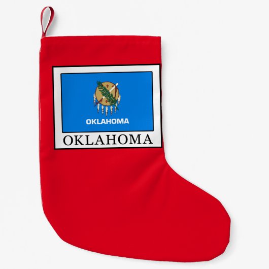 Petite Chaussette De Noël Oklahoma (Devant)