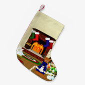 Petite Chaussette De Noël Oliver Décore pour Noël (Devant (Accrochage))