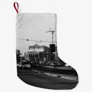 Petite Chaussette De Noël Opéra de Francfort en Allemagne vintage
