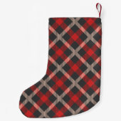 Petite Chaussette De Noël Oreilles roses de cerfs et bois (Dos)