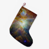 Petite Chaussette De Noël Orion Nebula rougeâtre brun NASA (Devant (Accrochage))