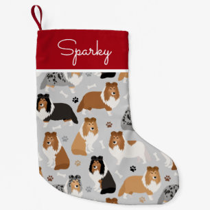 Petite Chaussette De Noël Os et pattes de protection Petite réserve de Noë