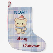Ours de Noël Cozy Pastel Pixel Art Vacances