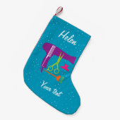 Petite Chaussette De Noël Outils de coiffures (Devant (Accrochage))