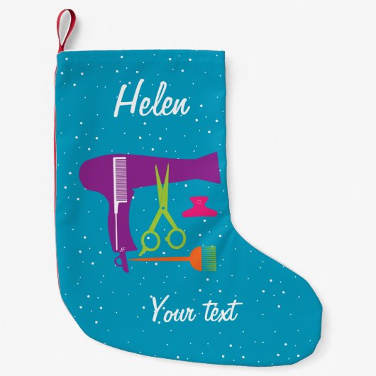 Petite Chaussette De Noël Outils de coiffures (Devant)