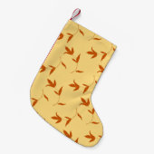 Petite Chaussette De Noël Page Couleur des fleurs (Devant (Accrochage))