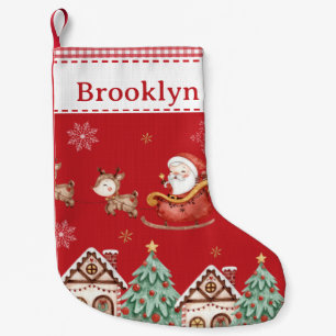 Petite Chaussette De Noël Pain d'épices du saint Père Noël