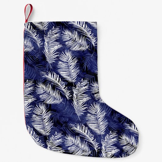 Petite Chaussette De Noël Palms d'Indigo (Devant)
