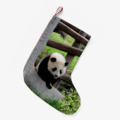 Petite Chaussette De Noël Panda bébé (Devant (Accrochage))
