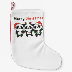 Petite Chaussette De Noël Panda Christmas Animals Pandas Merry Christmas