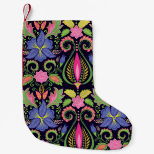 Petite Chaussette De Noël Pansy classique : Papier peint Vintage