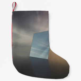 PETITE CHAUSSETTE DE NOËL PAPIER NUMÉRIQUE MIROIR