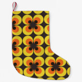 Petite Chaussette De Noël Papier peint les années 70 (Devant)