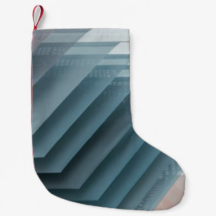 Petite Chaussette De Noël Papier peint numérique turquoise et blanc