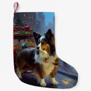 Petite Chaussette De Noël Papillon Saison des Fêtes de Noël