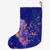 Petite Chaussette De Noël Papillons de coeur Noël Stocker (Dos)