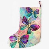 Petite Chaussette De Noël Papillons volants Noël Stocker (Dos)