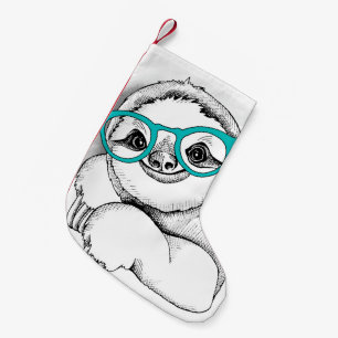Petite Chaussette De Noël Paresse de hippie