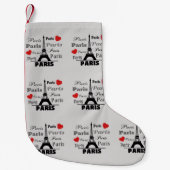 Petite Chaussette De Noël Paris (Devant)