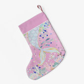 Petite Chaussette De Noël Parties scintillant lunaire Plage de sirène sous l (Dos (Accrochage))