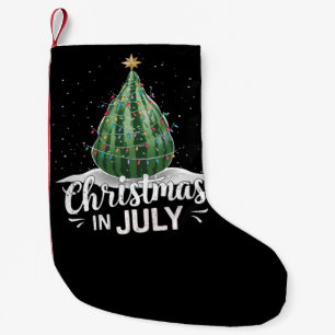 Petite Chaussette De Noël Pastèque Sapin de Noël Noël en Juillet Été