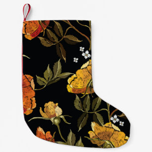 Petite Chaussette De Noël Patchwork Gentl : dessin manuel