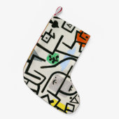 Petite Chaussette De Noël Paul Klee Rich Harbour Expressionnisme Abstrait (Devant (Accrochage))