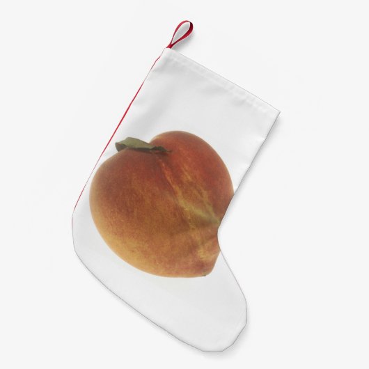 Petite Chaussette De Noël Pêche de la Géorgie (Devant (Accrochage))