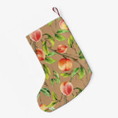 Petite Chaussette De Noël Pêche sur l'arbre (Dos (Accrochage))