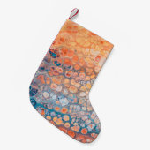 Petite Chaussette De Noël Peinture acrylique (Devant (Accrochage))
