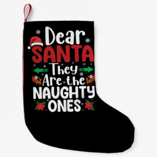 Petite Chaussette De Noël Père Noël Ils Sont Vilains Un Match De Noël