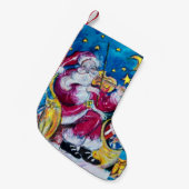 PETITE CHAUSSETTE DE NOËL PÈRE NOËL INSPIRÉ (Devant (Accrochage))