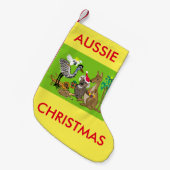 Petite Chaussette De Noël Père Noël koala (Devant (Accrochage))