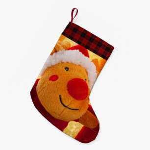PETITE CHAUSSETTE DE NOËL PÈRE NOËL RUDOLPH XMAS