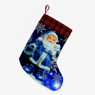 PETITE CHAUSSETTE DE NOËL PÈRE NOËL STARS XMAS