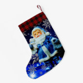 PETITE CHAUSSETTE DE NOËL PÈRE NOËL STARS XMAS (Dos (Accrochage))