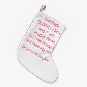 Petite Chaussette De Noël Perroquet vilain (Devant (Accrochage))