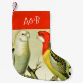 Petite Chaussette De Noël Perruques vintages -monogrammed (Devant)
