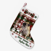 Petite Chaussette De Noël Personalized Dog, Cat, Animal Christmas Stocking (Devant (Accrochage))