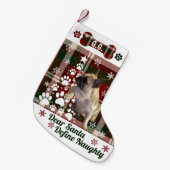 Petite Chaussette De Noël Personalized Dog, Cat, Animal Christmas Stocking (Devant (Accrochage))