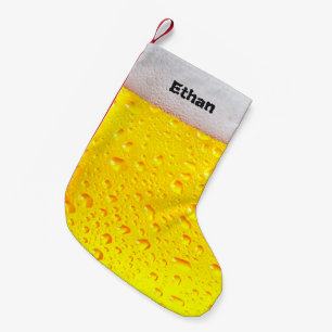 Petite Chaussette De Noël Personnalisé chez Funny Beer Drinker