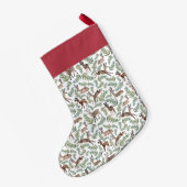 Petite Chaussette De Noël Personnalisé | Loved Dearly (Dos (Accrochage))