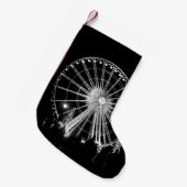 PETITE CHAUSSETTE DE NOËL PERSONNES PRÈS DE FERRIS WHEEL (Devant (Accrochage))