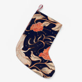 Petite Chaussette De Noël Pétales de style ancien chinois (Devant (Accrochage))