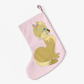 Petite Chaussette De Noël Petit chat Noël Stocker (Dos (Accrochage))