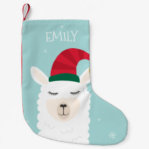 Petite Chaussette De Noël Petit Llama Enfants Noël