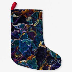 Petite Chaussette De Noël Petite réserve de Noël de la nappe d'huile