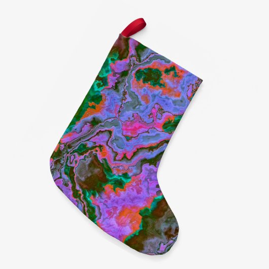 Petite Chaussette De Noël Petite réserve de Noël en marbre aigre (Devant (Accrochage))